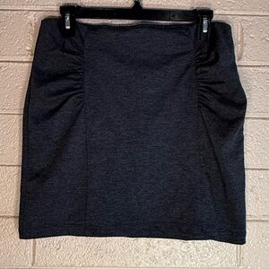 Women's Gray Mini Skirt